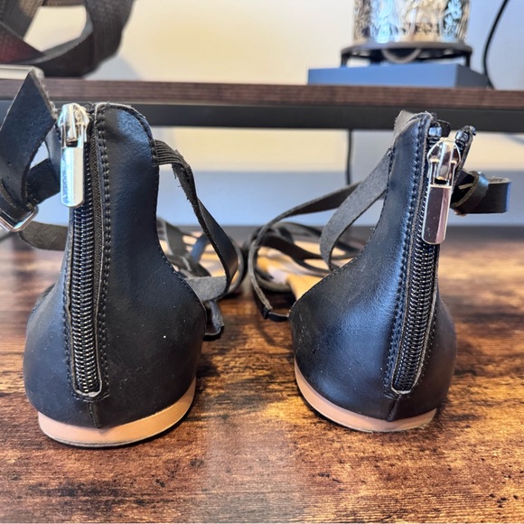 Torrid black gladiator style sandal Size 11.5ww - Picture 7 of 11